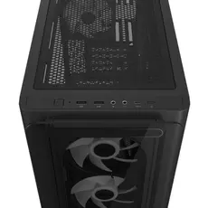 კომპიუტერის ქეისი ASUS A23 PLUS TG/ARGB FANS/BLK, 2 image