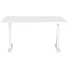 კომპიუტერის მაგიდა 2E Computer Desk CE150W, height 62-128cm, electric motor, tabletop 150 75cm (white), metal base (white), 4 image