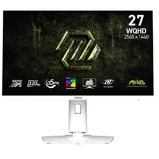 მონიტორი MSI 27" MAG 274QRFW-X32 2xHDMI, DP, Audio, IPS, 2560x1440, 320Hz, 0.5ms, sRGB 129%, FreeSync, Pivot, HDR400, white