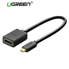HDMI ადაპტერი UGREEN 20134 Micro HDM Imale to HDMI female adapter cable