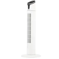 ვენტილატორი ARDESTO Column fan, 90см, 50Вт, remote control, display, black and white, 3 image
