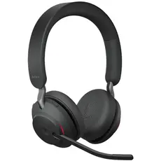 ყურსასმენი Jabra 26599-999-899 Evolve2 65 Link380c MS Stereo, Headset, Wireless, USB-C, BT, Black, 3 image
