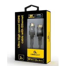 კაბელი Gembird CCB-HDMI8K-2M Ultra High speed HDMI cable with Ethernet 8K Select Plus Series 2 m, 2 image