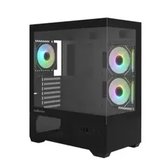 Zalman PC case Chronix V2 without PSU, 1xUSB3.0, 1xUSB2.0, 1x Type C, 2x120mm ARGB Reverse, 4x120mm ARGB, VGA 410mm, LCS ready, TG Side/Front Panel, ATX, black
