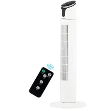 ვენტილატორი ARDESTO Column fan, 90см, 50Вт, remote control, display, black and white
