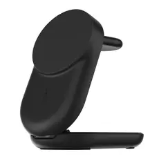 პორტატული დამტენი BELKIN 25w Qi2 3-IN-1 Foldable Charger, Black, 3 image