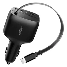 მანქანის დამტენი BELKIN 75w Car Charger with USB-C Cable, 3 image
