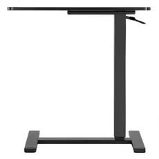 სათამაშო მაგიდა 2E Compact Desk CE710BB, height 71-106cm, gas lift, tabletop 71x40cm (black), metal base (black), 3 image