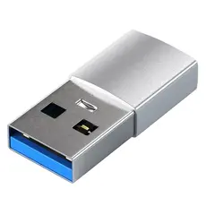ადაპტერი SATECHI Type-A to Type-C Adapter -Silver, 2 image