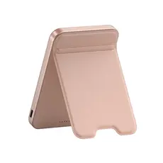 პორტატული დამტენი SATECHI Qi2 5K Magnetic Power Bank with Stand (Desert Rose), 3 image