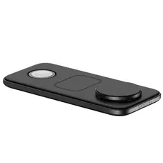 პორტატული დამტენი SATECHI Qi2 Trio Wireless Charging Pad - with Type A,C,G plugs, 4 image
