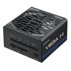 კვების ბლოკი CHIEFTEC PSU Vega M (750W), >90%, 80+ Gold, 135mm FDB, 1xMB 24pin(20+4), 2xCPU 8pin(4+4), 3xMolex, 6xSATA, 4xPCIe 8pin(6+2), 1xPCIe GEN5 16pin, Fully Modular