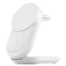 უსადენო დამტენი BELKIN 25w Qi2 3-IN-1 Foldable Charger, White, 4 image