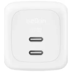 ადაპტერი BELKIN 67w Dual USB-C PD wall Charger with PPS, White, 4 image