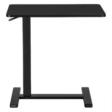 სათამაშო მაგიდა 2E Compact Desk CE710BB, height 71-106cm, gas lift, tabletop 71x40cm (black), metal base (black), 2 image