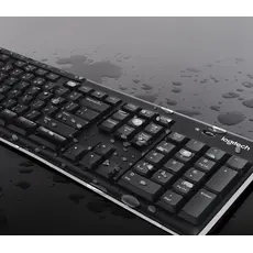 კლავიატურა და მაუსი LOGITECH MK270 Wireless Combo - BLACK - US INT'L - EER, 4 image