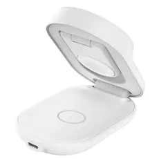 უსადენო დამტენი BELKIN 25w Qi2 3-IN-1 Foldable Charger, White, 3 image