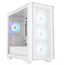 კომპიუტერის ქეისი ASUS A21 PLUS/ARGB FANS/WHT/EPS