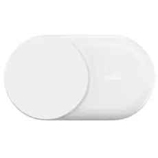 უსადენო დამტენი BELKIN 25w Qi2 2-IN-1 Foldable Charger, White, 3 image