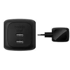 ადაპტერი BELKIN 50w Dual USB-C PD wall Charger with PPS, Black, 3 image