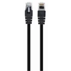 ქსელის კაბელი Gembird PP12-2M/BK Patch Cord UTP CAT5E 2m Black