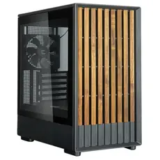 კომპიუტერის ქეისი Zalman PC case P10 Namu without PSU, 1xUSB3.0, 1xUSBType-C, 2x120mm, 1x120mm ARGB, VGA 340мм, LCS ready, TG Side Panel, mATX, black