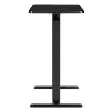 სათამაშო მაგიდა 2E Compact Desk CE710BB, height 71-106cm, gas lift, tabletop 71x40cm (black), metal base (black), 4 image