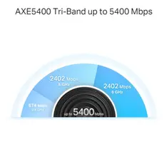 როუტერი TP-link Deco XE75 Pro(2-pack) AXE5400 Whole Home Mesh Wi-Fi 6E System, 3 image