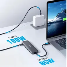 ჰაბი Anker 332 USB-C Hub (5-in-1) - Black, 2 image