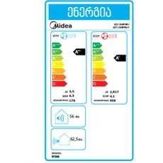 კონდიციონერი Midea EZ2-12HRFN8, 4 image