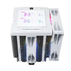 ქულერი THERMALRIGHT Peerless Assassin 120 Digital ARGB WHITE CPU Universal Cooler, 4 image