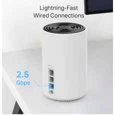 როუტერი TP-link Deco XE75 Pro(2-pack) AXE5400 Whole Home Mesh Wi-Fi 6E System, 6 image