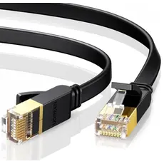 ქსელი კაბელი UGREEN NW106 (11263), CAT7 Patch Cord LAN Cable, 5m, Black