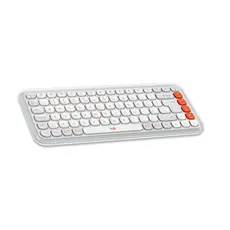 კლავიატურა და მაუსი Logitech Pop Icon Combo L920-013141 White, 3 image