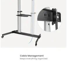 ტელევიზორის სადგამი Vertex VX-TV-ST02 TV Stand 60"-100", 3 image