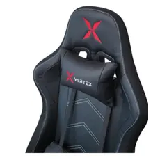 სათამაშო სავარძელი Vertex Illidan Gaming Chair RGB Black PU, 4 image