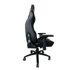 სათამაშო სავარძელი Vertex Predator Gaming Chair Black Car Leather, 6 image