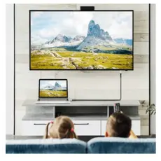 კაბელი Logilink CU0434 4K/60Hz USB Type-C Gen2x2 100W 20Gbps LED Metal Black 2m, 3 image