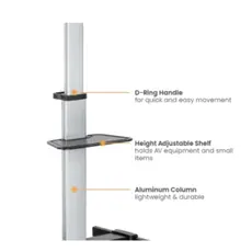 ტელევიზორის სადგამი Vertex VX-TV-ST01 TV Stand 37"-86", 4 image