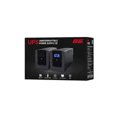 უწყვეტი კვების წყარო 2E ED850, 850VA, 450W, LED, 2 x Schuko, Black, 2 image