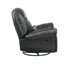 სათამაშო სავარძელი Vertex Throne Gaming Sofa Green/PVC, 3 image
