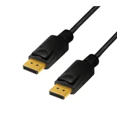 კაბელი Logilink CV0121 8K/60Hz DisplayPort Cable Black 3m