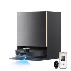 რობოტი მტვერსასრუტი Dreame Robot Vacuum X60 Ultra Complete Black (RLX87DE), 2 image