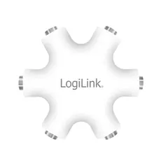 ადაპტერი Logilink CA1088 Audio Adapter 3.5 mm 3-Pin/F to 5x 3.5 mm 3-Pin/F White