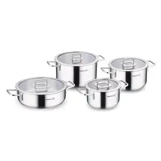 ქვაბების ნაკრები Korkmaz A2931 Stella 8 pcs Cookware Set