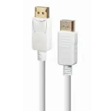 კაბელი Gembird CC-DP2-6-W 4K/60Hz DisplayPort cable 1.8m White