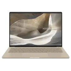 ნოუთბუქი Asus Zenbook A14  14'' OLED Snapdragon X2  Elite X2E88100  4.0GHz  32GB 1TB SSD Adreno iGPU  WIN 11 HOME Beige