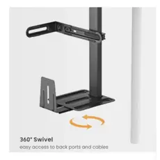 კომპიუტერის ქეისის სამაგრი Vertex VX-UMCS-02B Easy Set-Up Under-Desk/Wall CPU Holder, 3 image