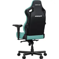 სათამაშო სავარძელი AndaSeat Chair Kaiser 4 V2 XL, PVC leather, 6D-Armrests, green, 6 image