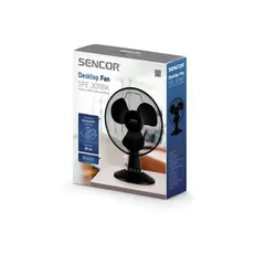 ვენტილატორი Sencor SFE 3011BK Desk Fan, 3 image